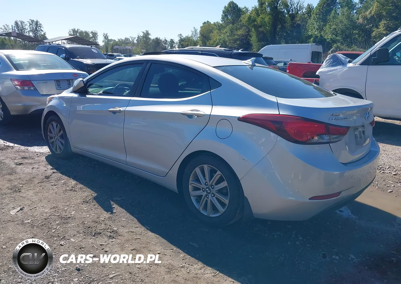 2014 Hyundai Elantra Se VIN:5NPDH4AE3EH519274 - 3