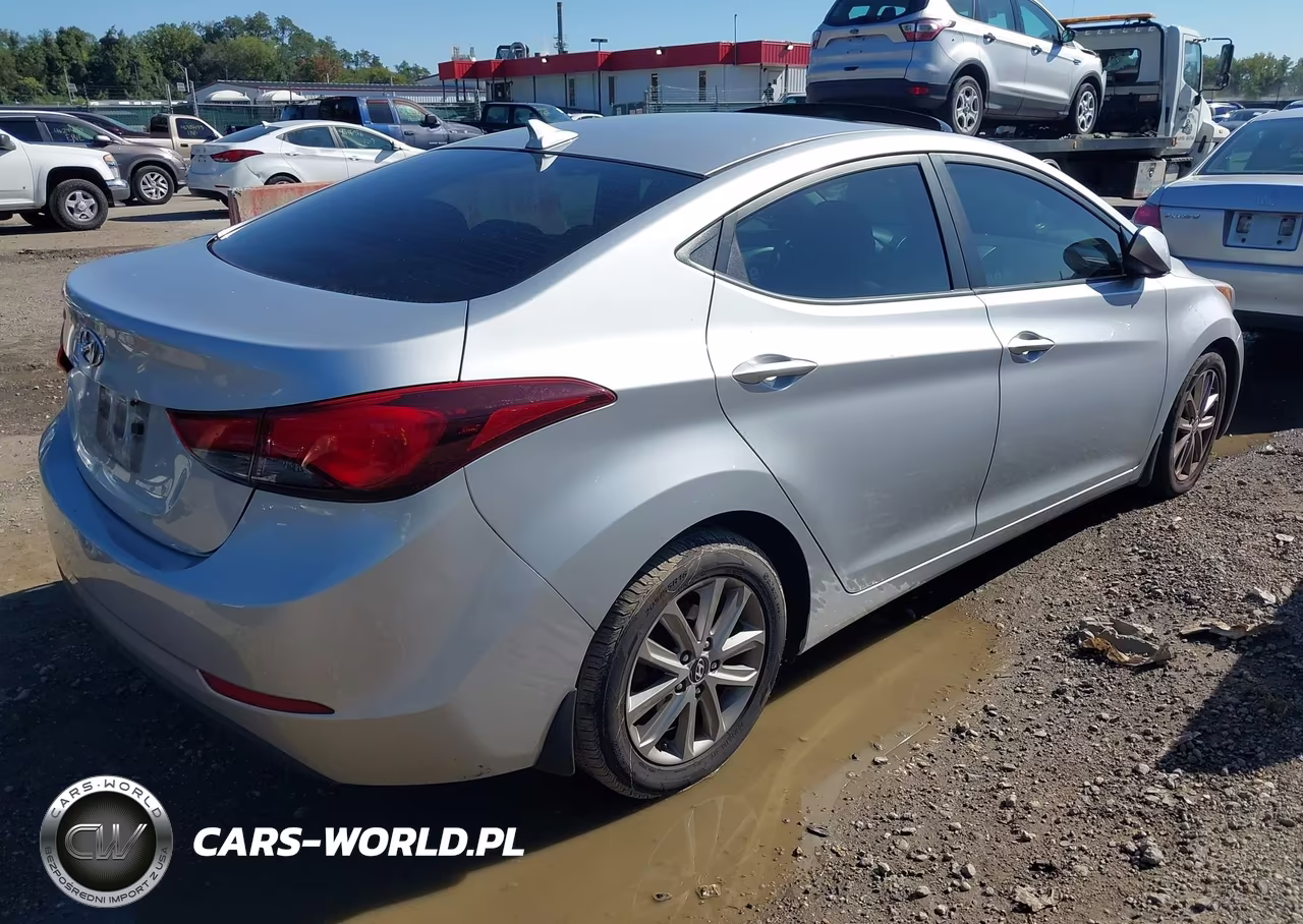 2014 Hyundai Elantra Se VIN:5NPDH4AE3EH519274 - 4