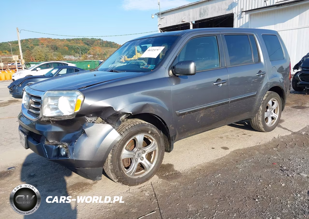 2013 Honda Pilot Ex-L VIN:5FNYF4H54DB029632 - 2