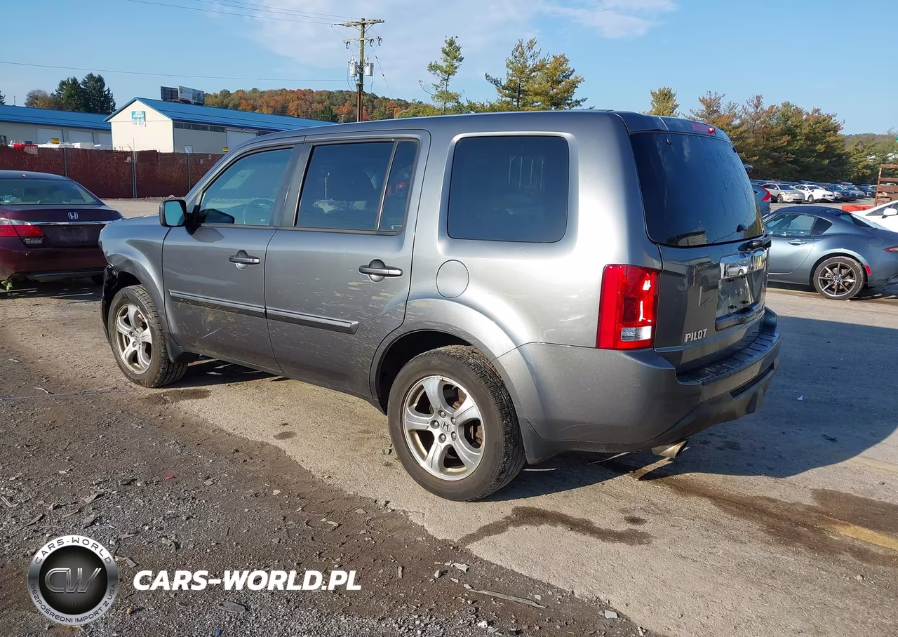2013 Honda Pilot Ex-L VIN:5FNYF4H54DB029632 - 3