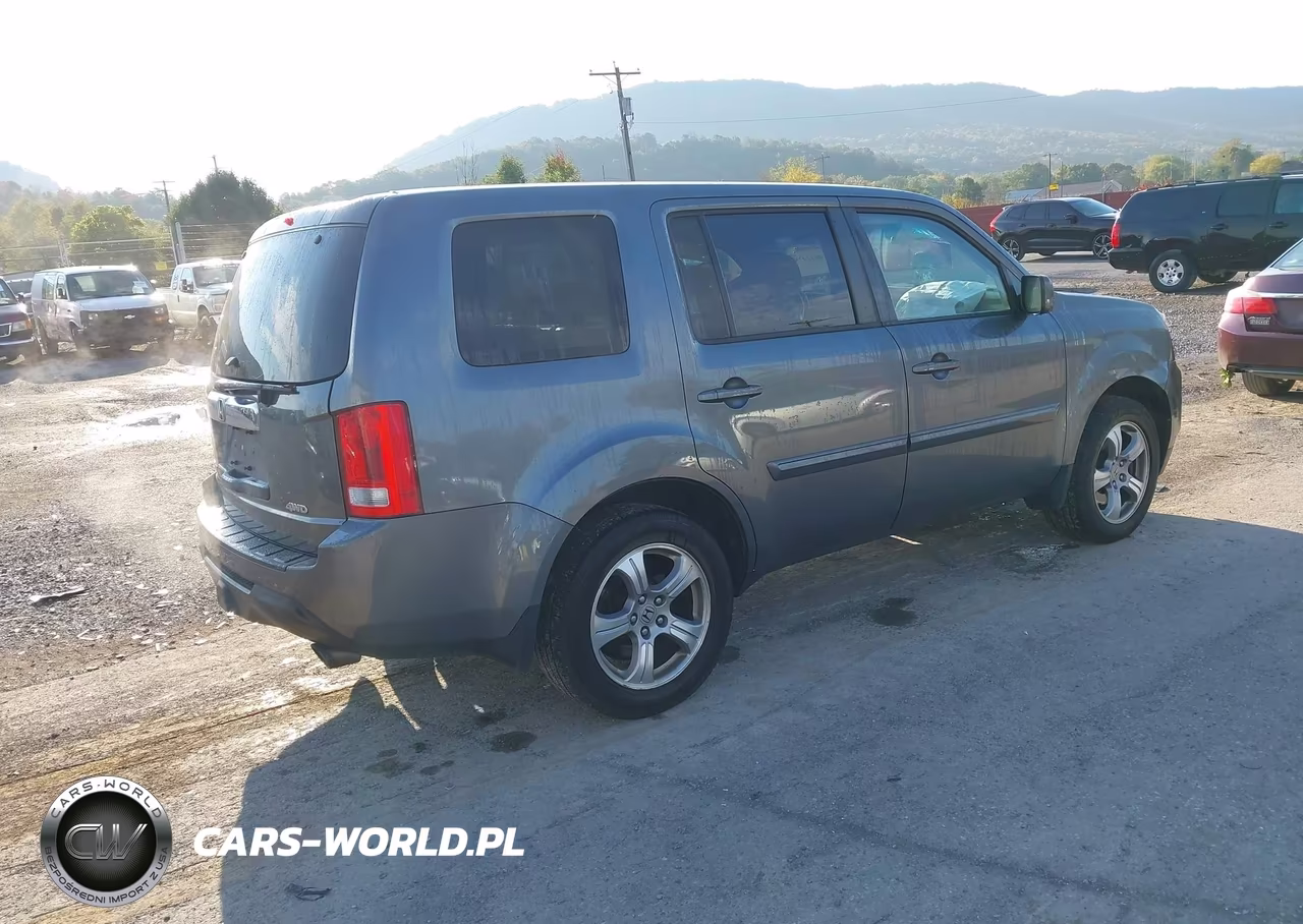2013 Honda Pilot Ex-L VIN:5FNYF4H54DB029632 - 4