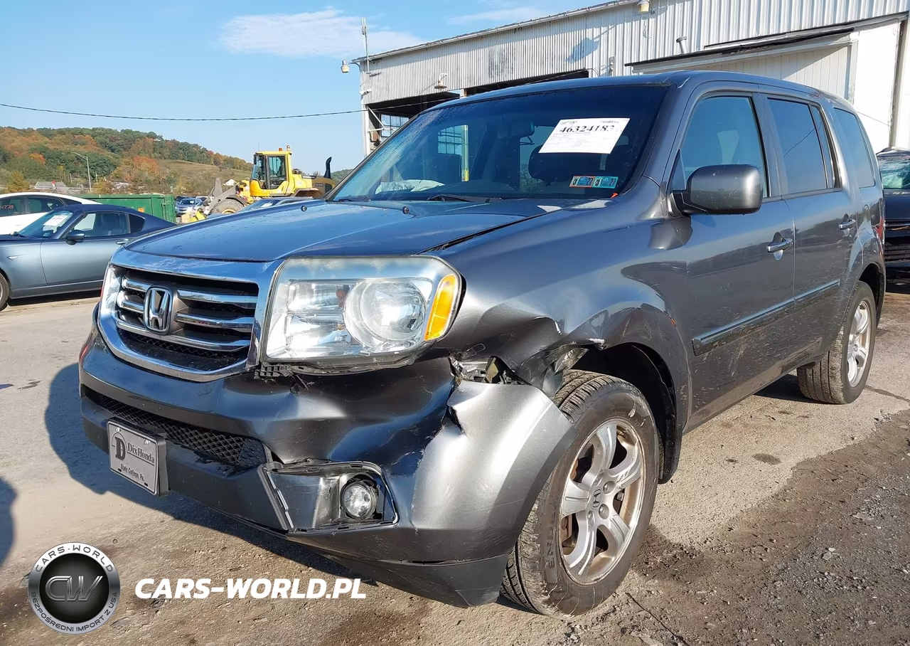 2013 Honda Pilot Ex-L VIN:5FNYF4H54DB029632 - 6