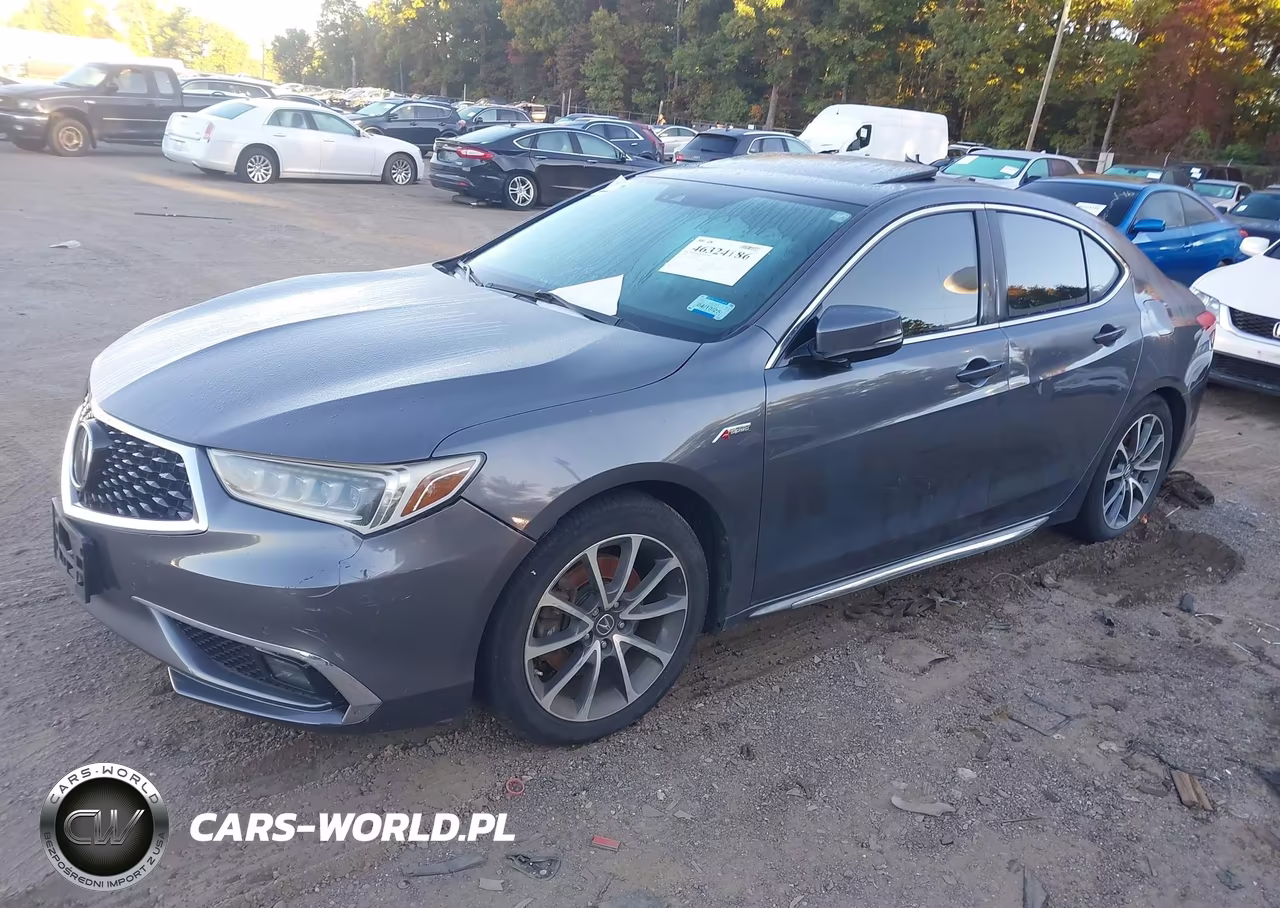 2018 Acura Tlx Tech Pkg VIN:19UUB3F58JA005024 - 2