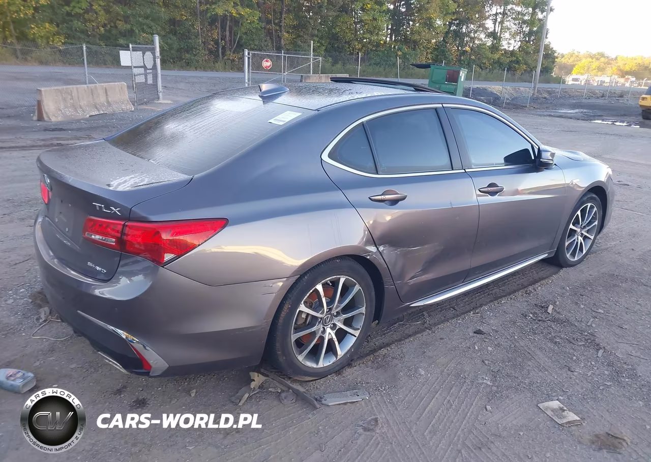 2018 Acura Tlx Tech Pkg VIN:19UUB3F58JA005024 - 4