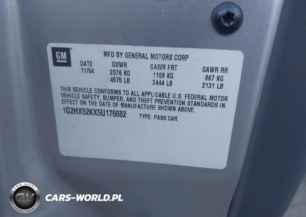 2005 Pontiac Bonneville Se VIN:1G2HX52KX5U176682 - 9
