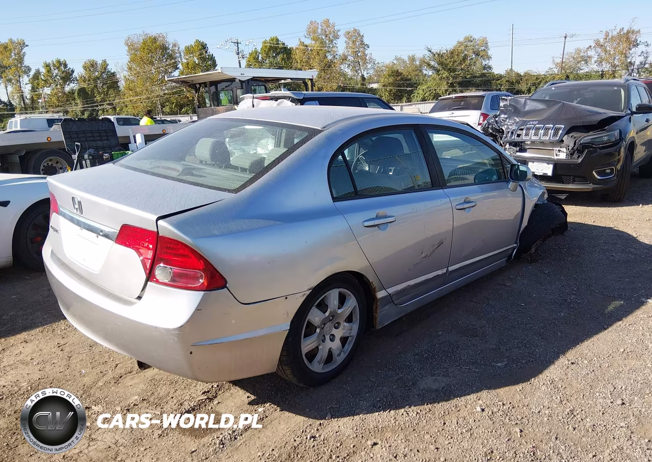 2011 Honda Civic Lx VIN:19XFA1F53BE037022 - 4