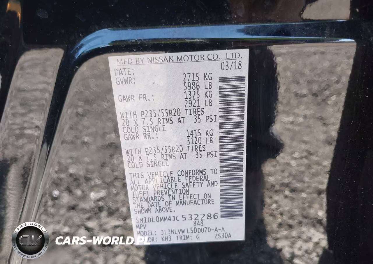 2018 Infiniti Qx60 VIN:5N1DL0MM4JC532286 - 9