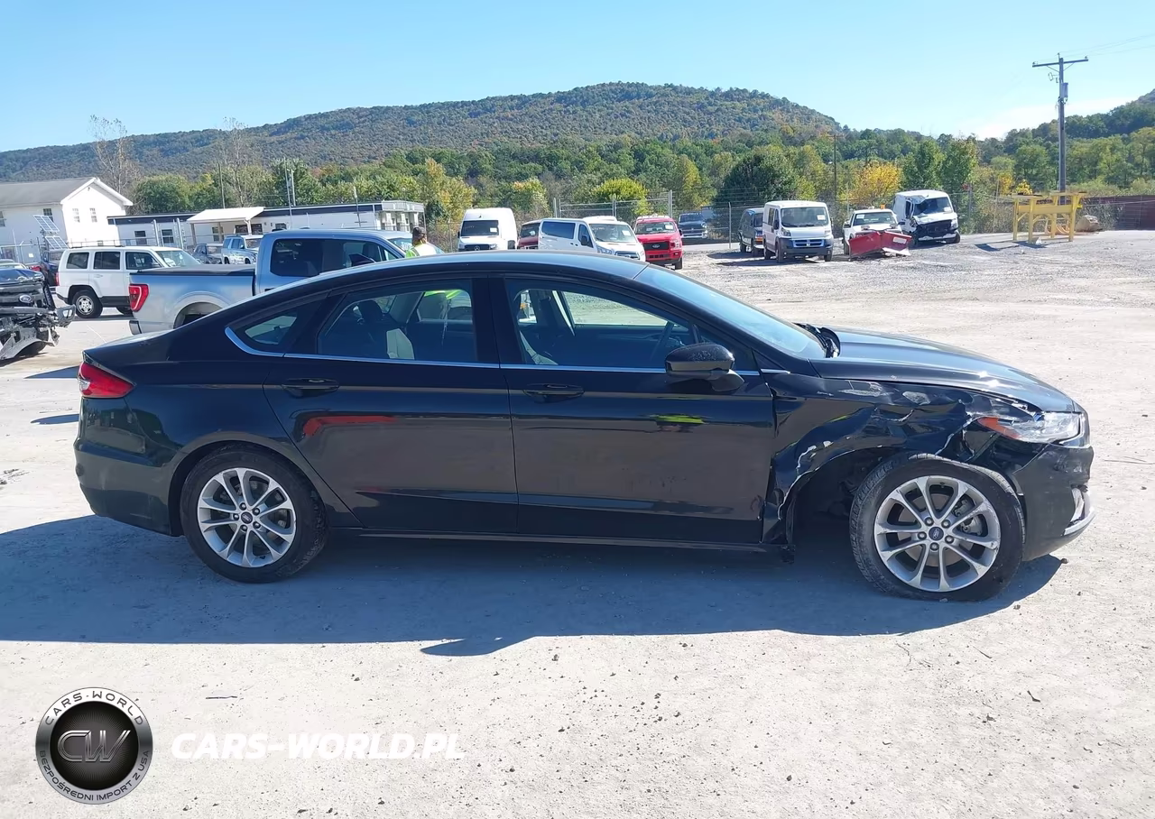 2019 Ford Fusion Se VIN:3FA6P0HD8KR194430 - 13