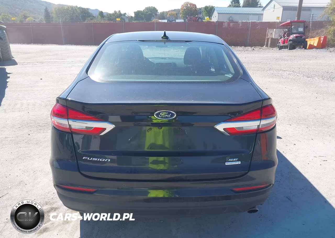 2019 Ford Fusion Se VIN:3FA6P0HD8KR194430 - 16