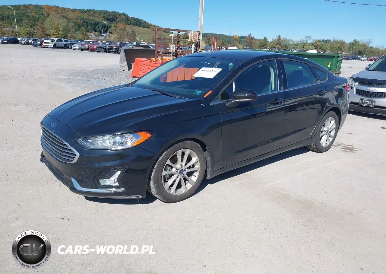 2019 Ford Fusion Se VIN:3FA6P0HD8KR194430 - 2