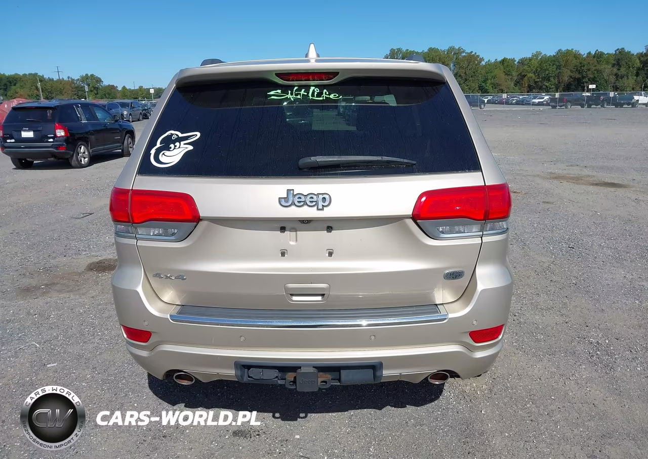 2014 Jeep Grand Cherokee Overland VIN:1C4RJFCG5EC255250 - 16