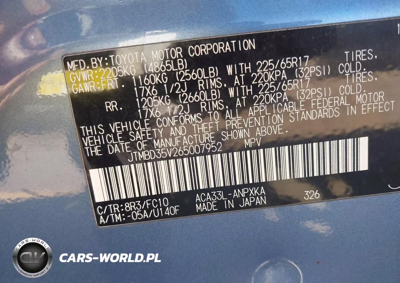 2006 Toyota Rav4 VIN:JTMBD35V265007952 - 9