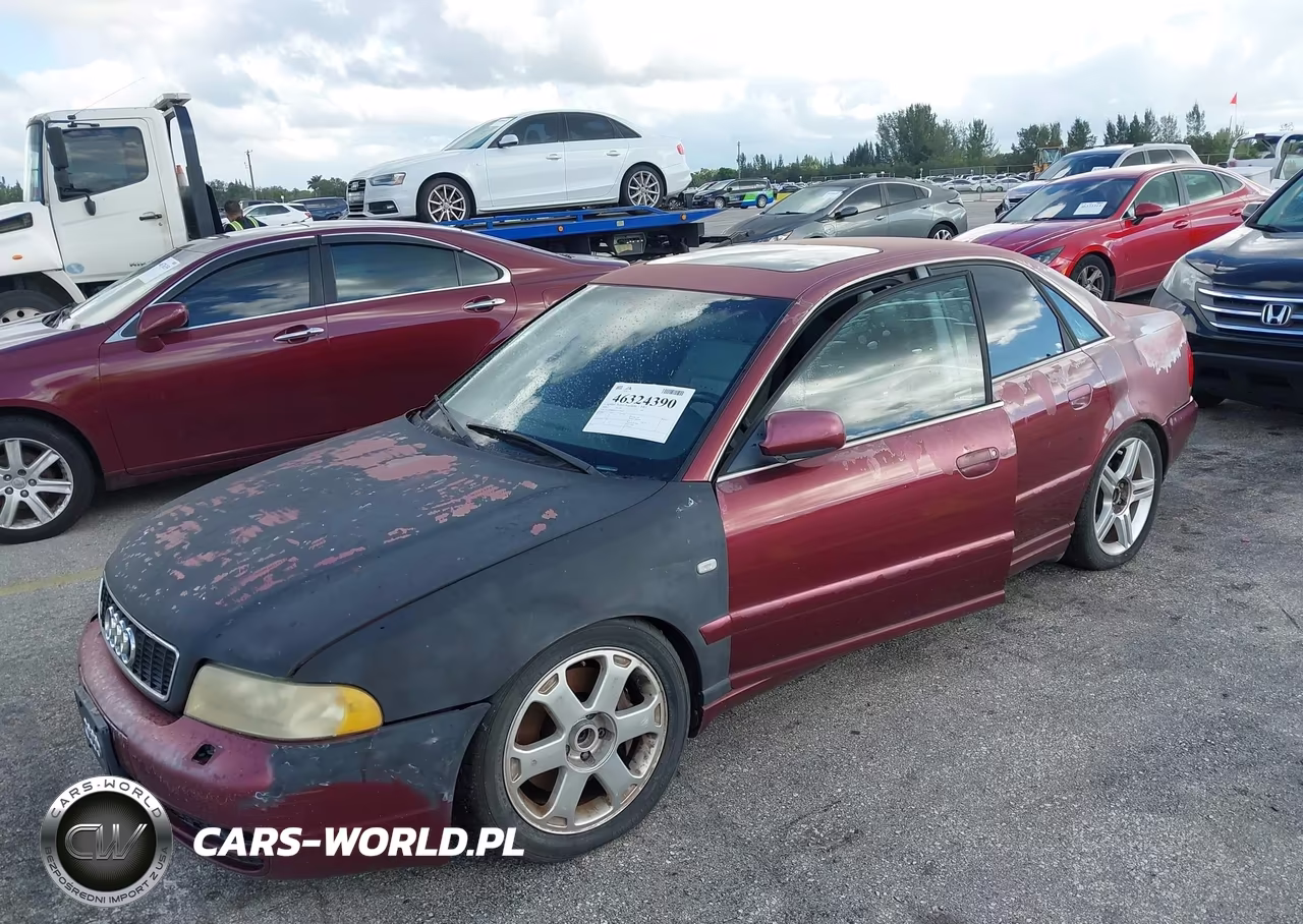 2000 Audi S4 2.7T VIN:WAUDD68D3YA134648 - 2