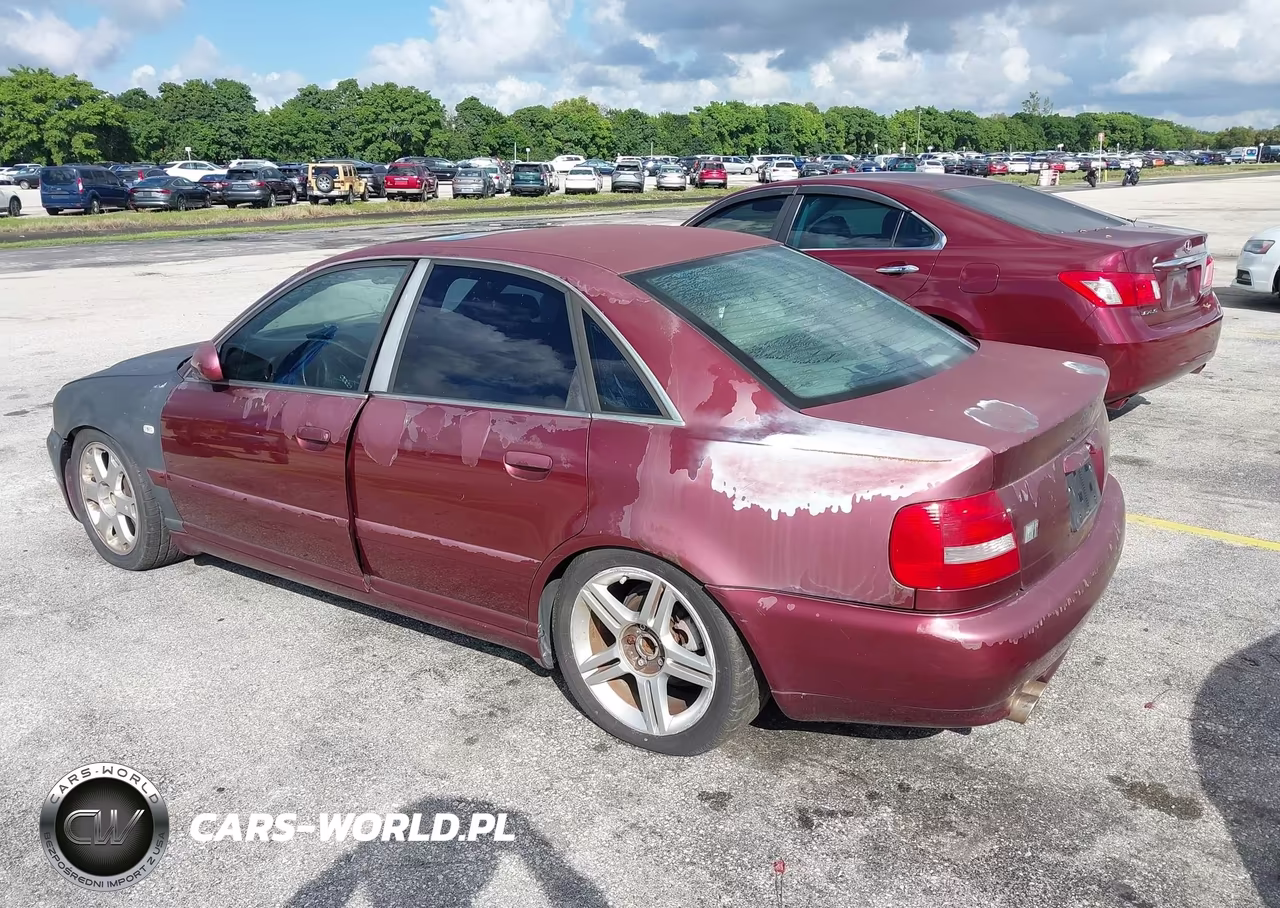 2000 Audi S4 2.7T VIN:WAUDD68D3YA134648 - 3