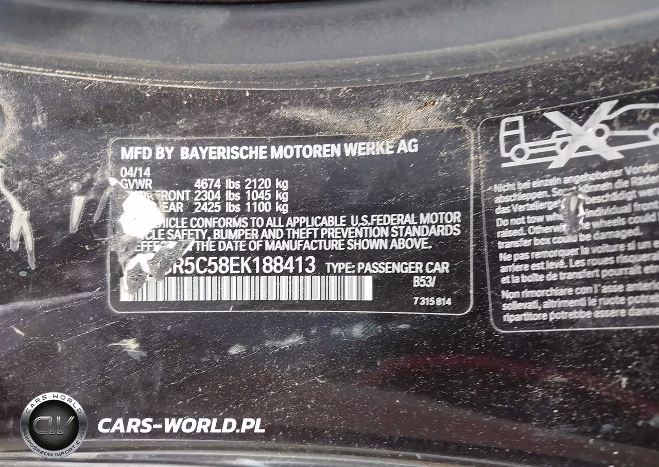 2014 BMW 435I xDrive VIN:WBA3R5C58EK188413 - 12