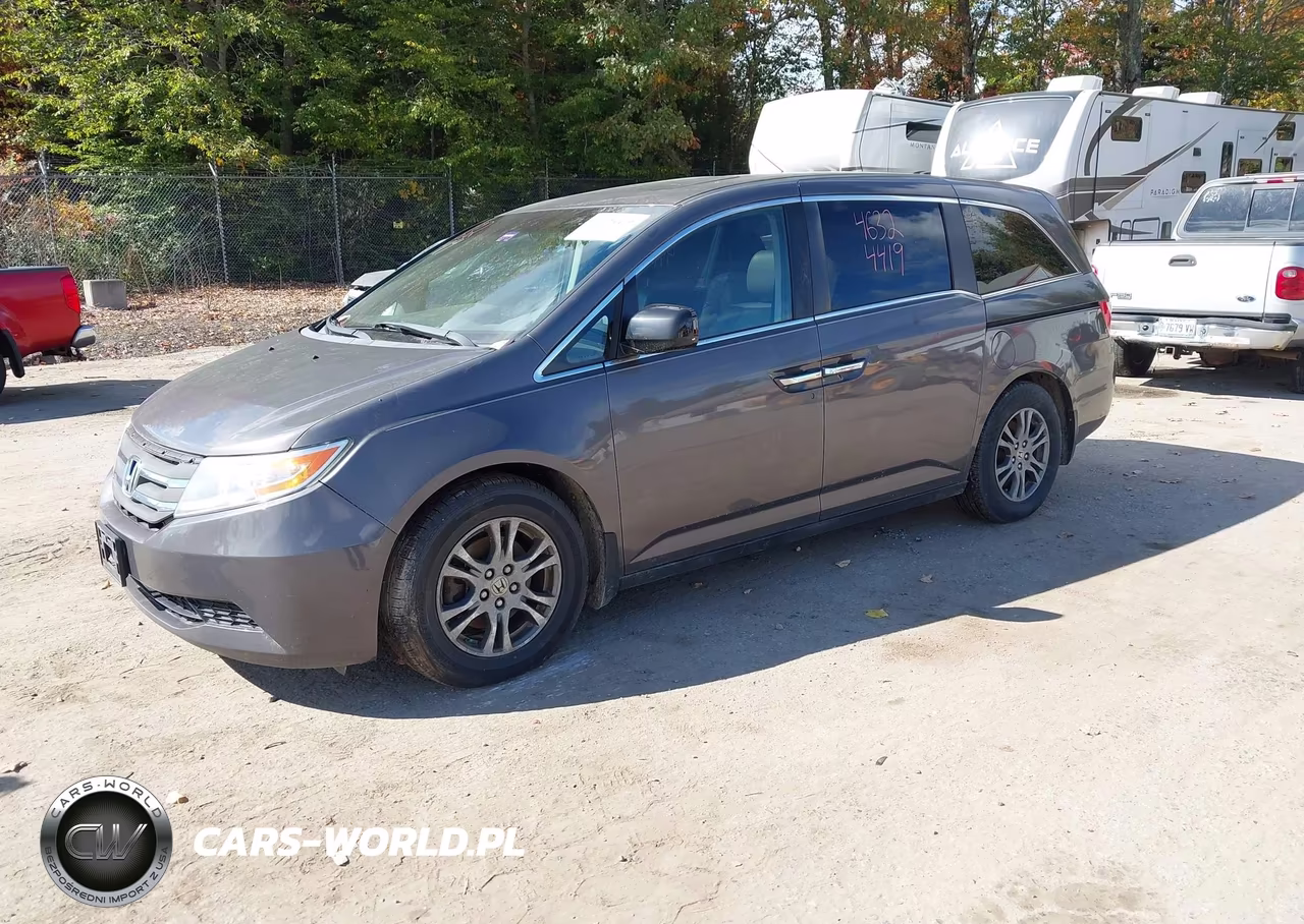 2013 Honda Odyssey Ex-L VIN:5FNRL5H65DB083453 - 2