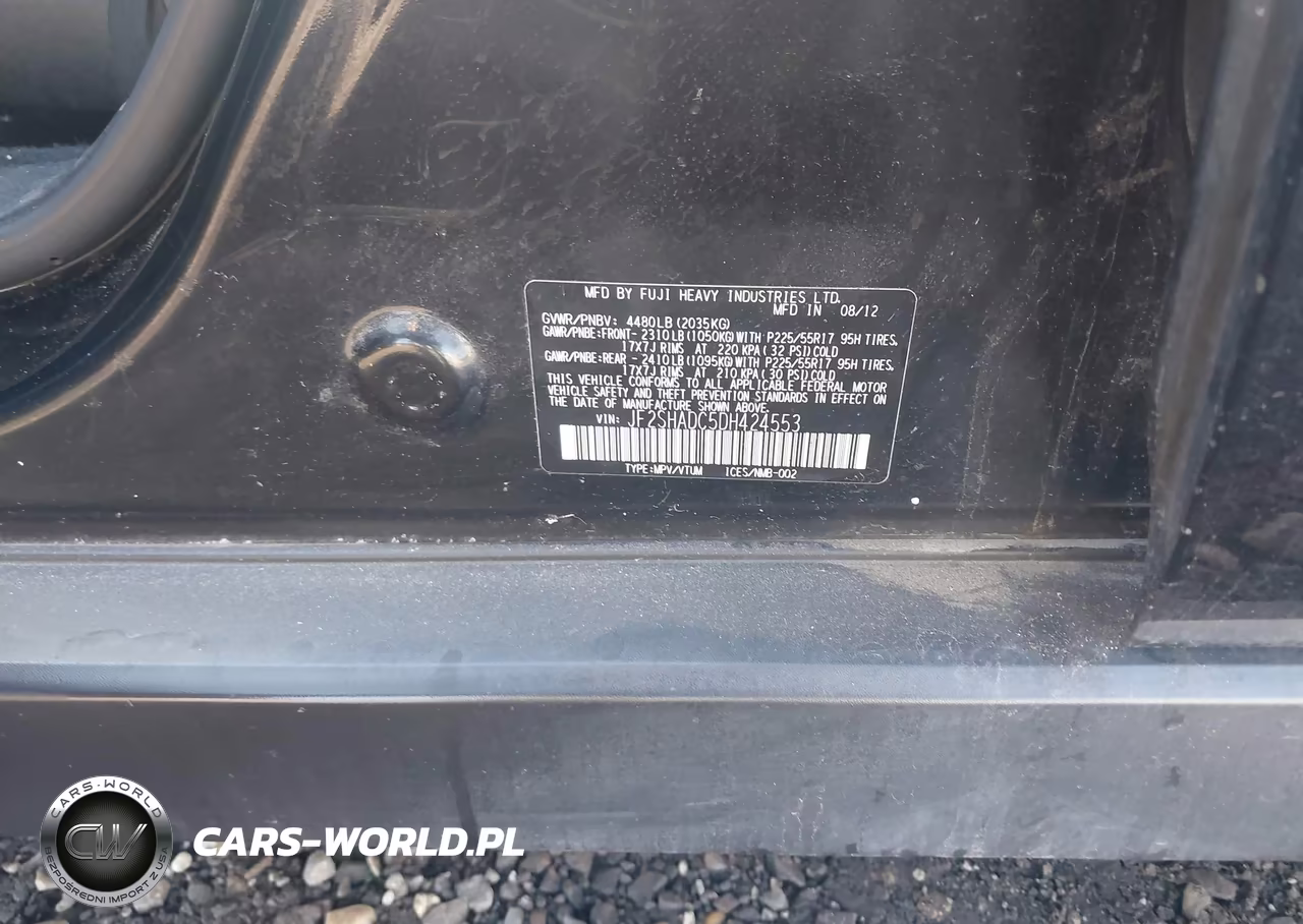 2013 Subaru Forester 2.5X Premium VIN:JF2SHADC5DH424553 - 9