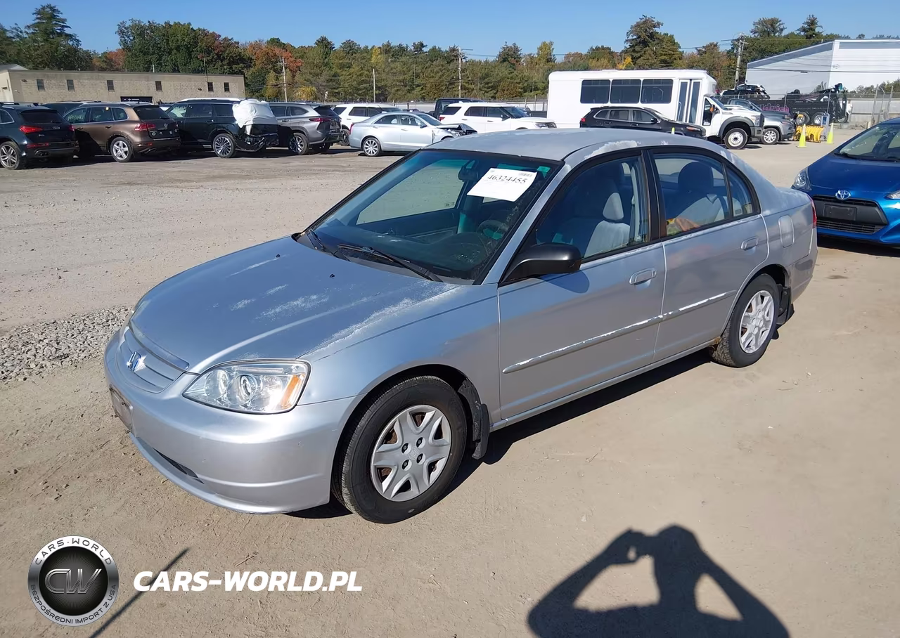 2003 Honda Civic Lx VIN:2HGES16593H535418 - 2