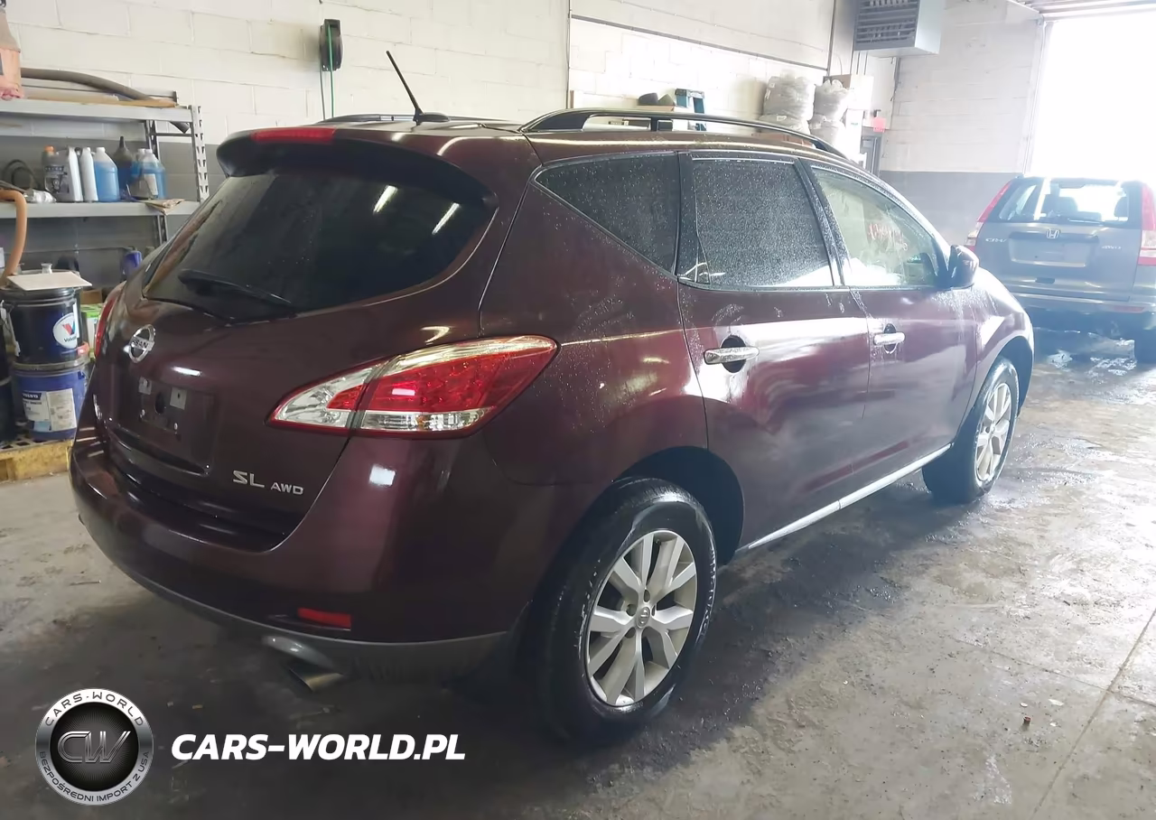 2014 Nissan Murano Sl VIN:JN8AZ1MWXEW523646 - 4