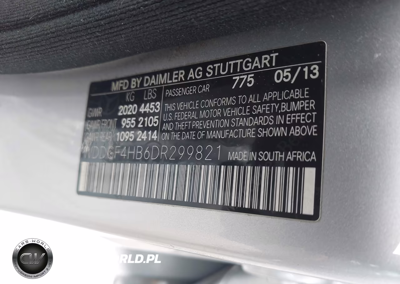 2013 Mercedes-Benz C 250 Sport VIN:WDDGF4HB6DR299821 - 9