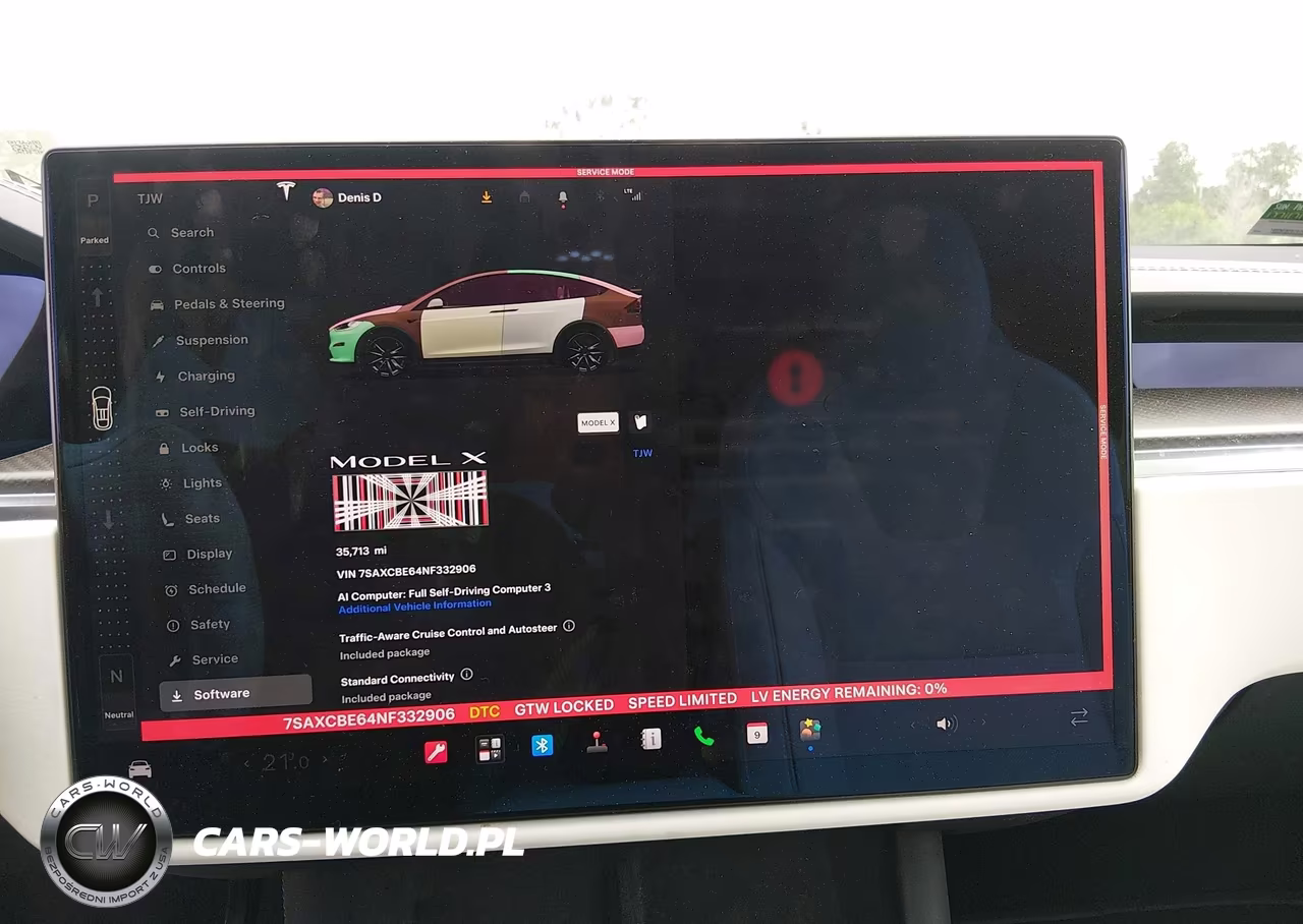 2022 Tesla Model X Plaid Tri Motor All-Wheel Drive VIN:7SAXCBE64NF332906 - 14