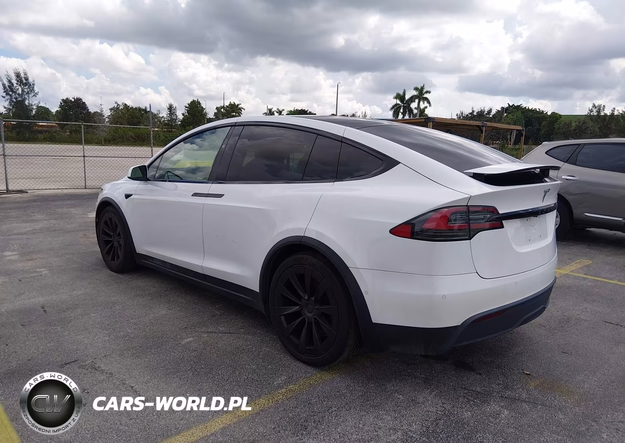 2022 Tesla Model X Plaid Tri Motor All-Wheel Drive VIN:7SAXCBE64NF332906 - 3