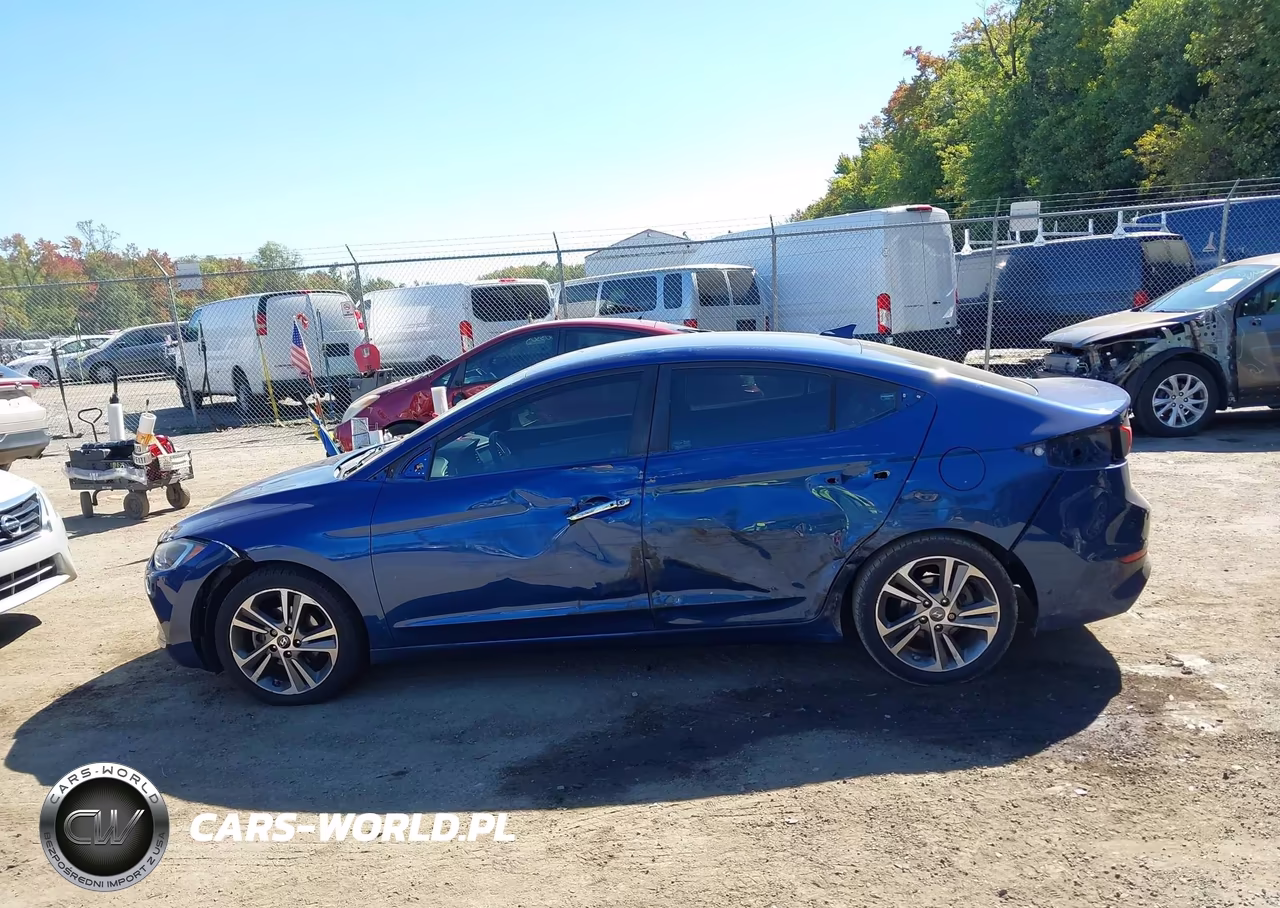 2017 Hyundai Elantra Limited VIN:5NPD84LF4HH061867 - 14