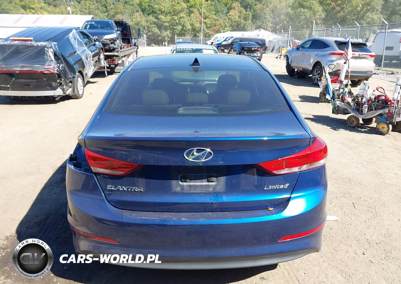 2017 Hyundai Elantra Limited VIN:5NPD84LF4HH061867 - 16