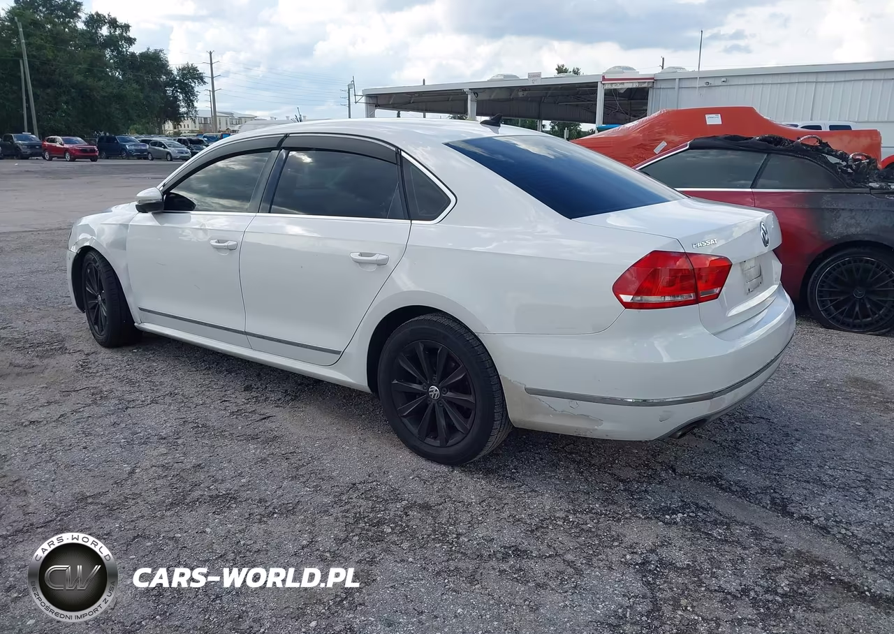2012 Volkswagen Passat Sel Premium Pzev VIN:1VWCP7A39CC008138 - 3