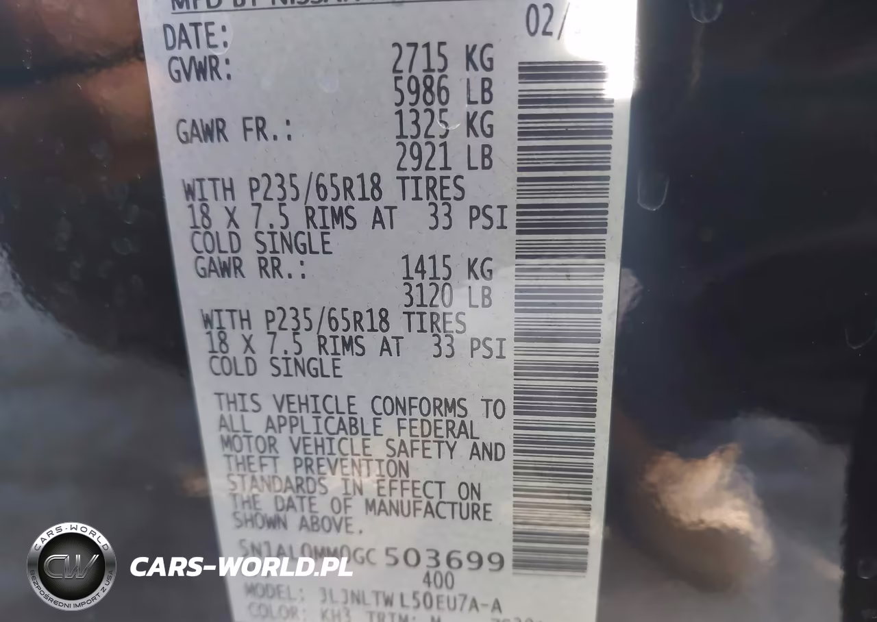 2016 Infiniti Qx60 VIN:5N1AL0MM0GC503699 - 9