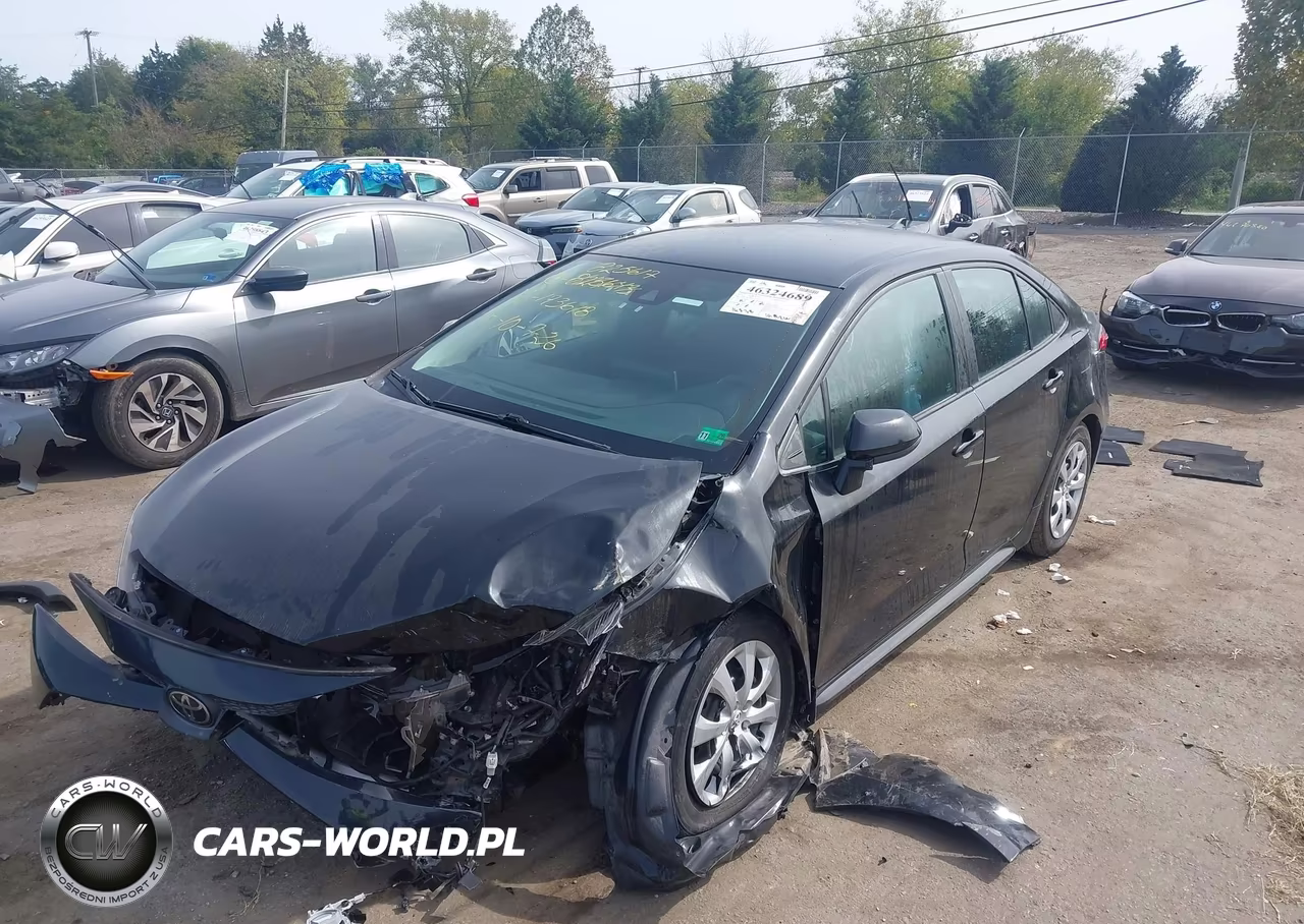 2021 Toyota Corolla Le VIN:5YFEPMAE8MP173618 - 2
