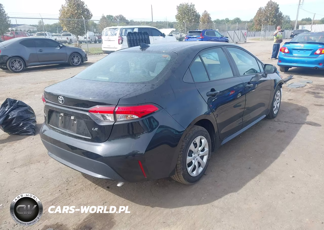 2021 Toyota Corolla Le VIN:5YFEPMAE8MP173618 - 4