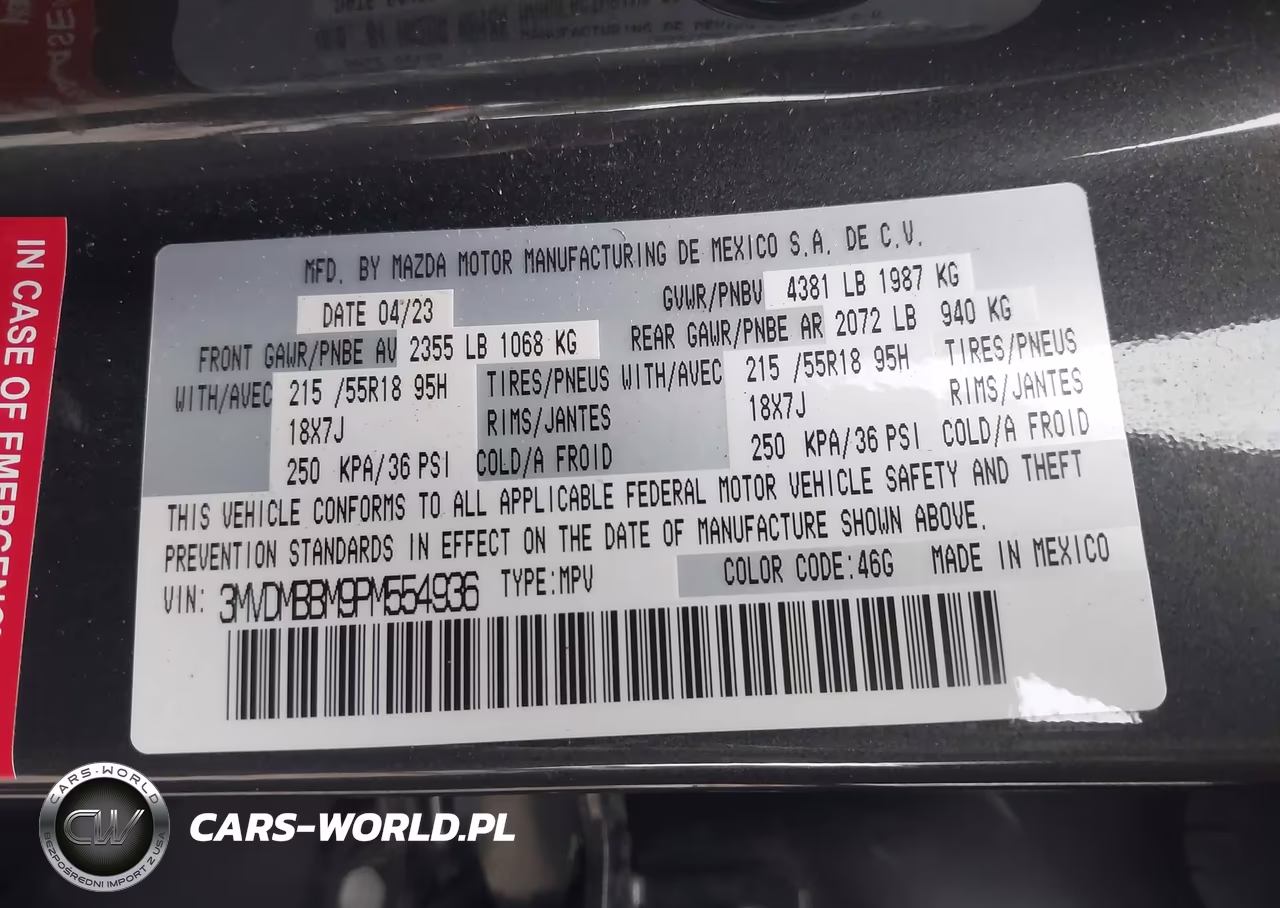 2023 Mazda Cx-30 2.5 S Select VIN:3MVDMBBM9PM554936 - 9