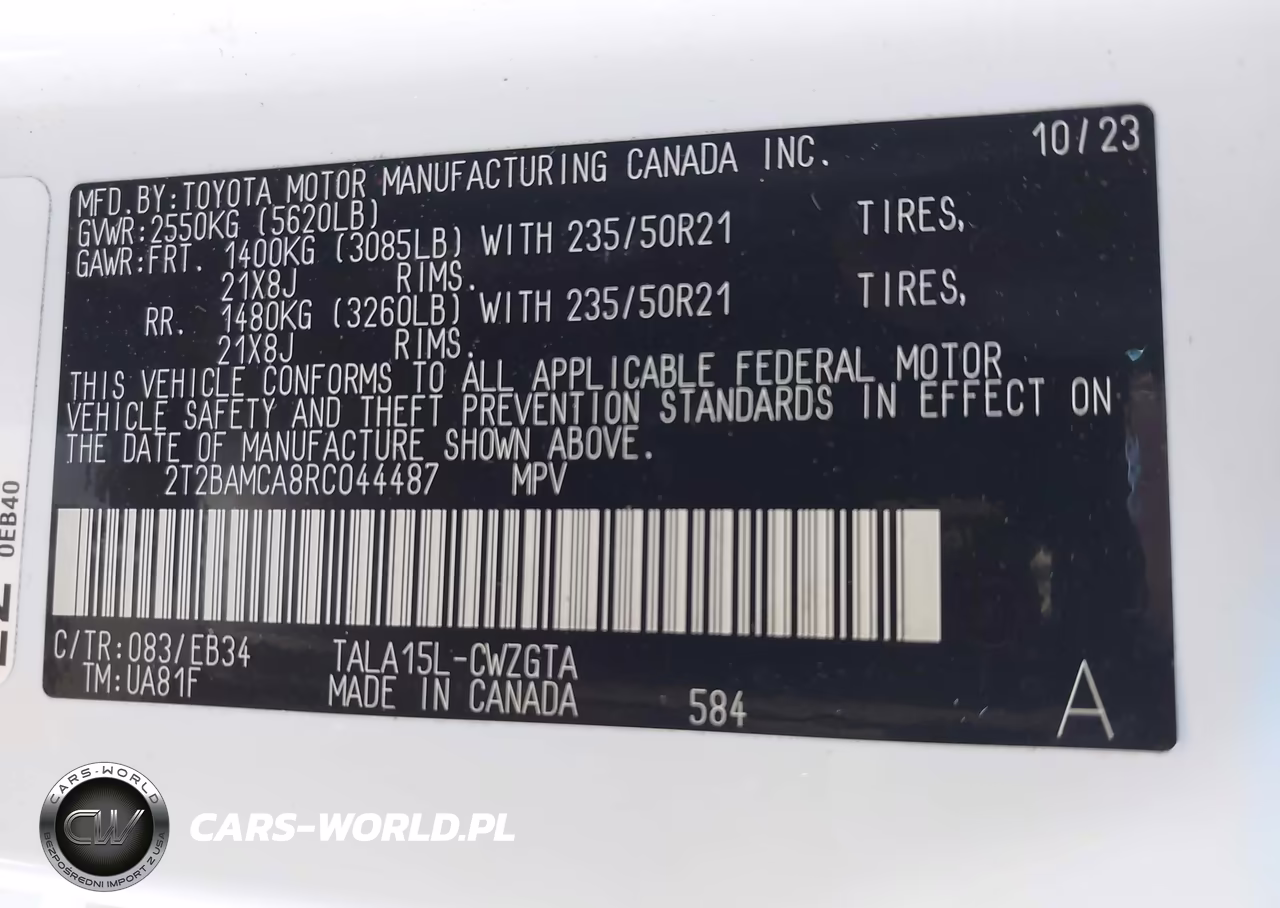 2024 Lexus Rx 350 F Sport Handling VIN:2T2BAMCA8RC044487 - 9
