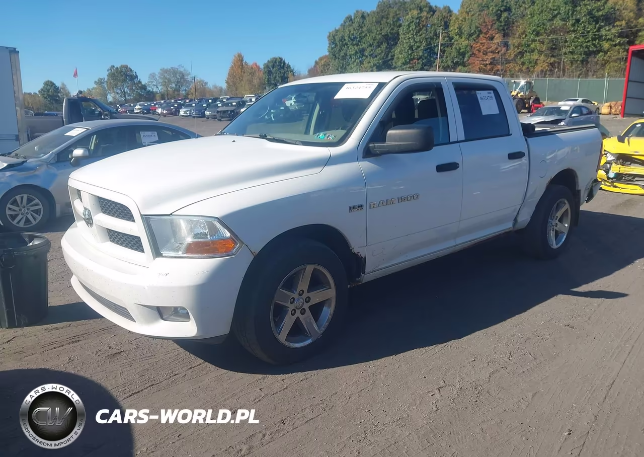 2012 Ram 1500 St VIN:1C6RD7KT0CS317224 - 2