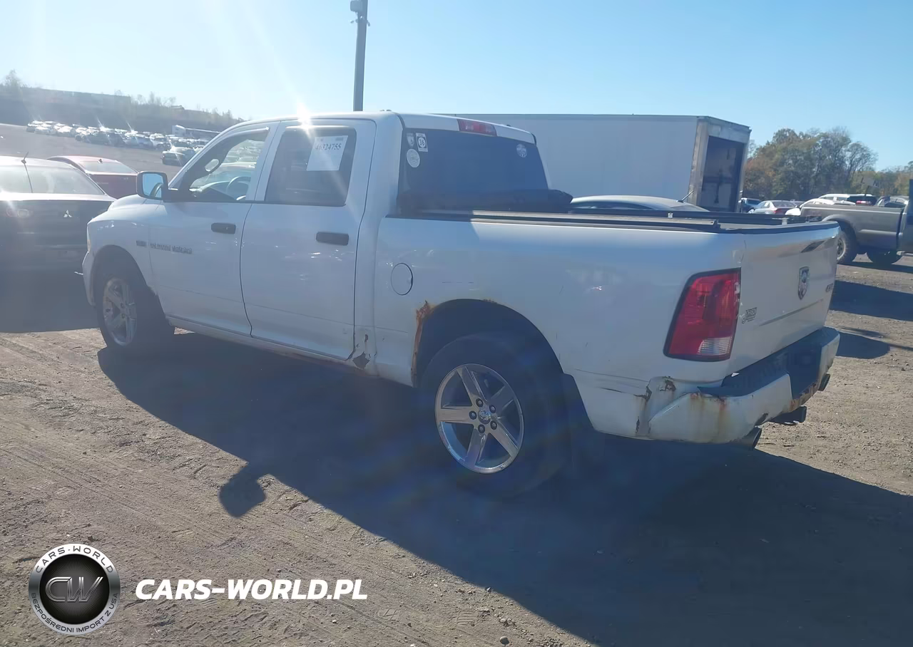 2012 Ram 1500 St VIN:1C6RD7KT0CS317224 - 3