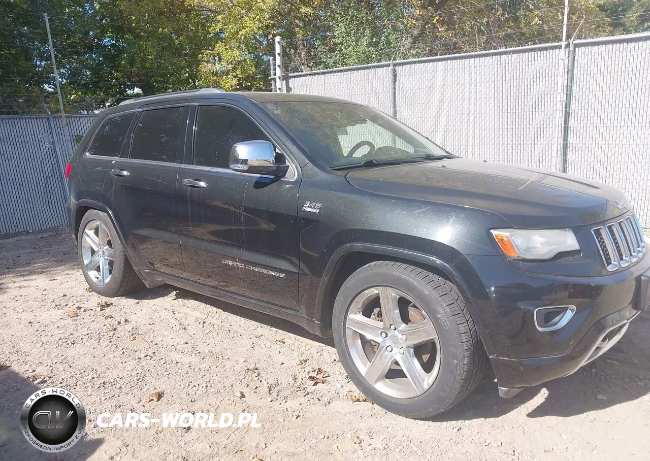 2014 Jeep Grand Cherokee Overland VIN:1C4RJFCT3EC128249 - 1