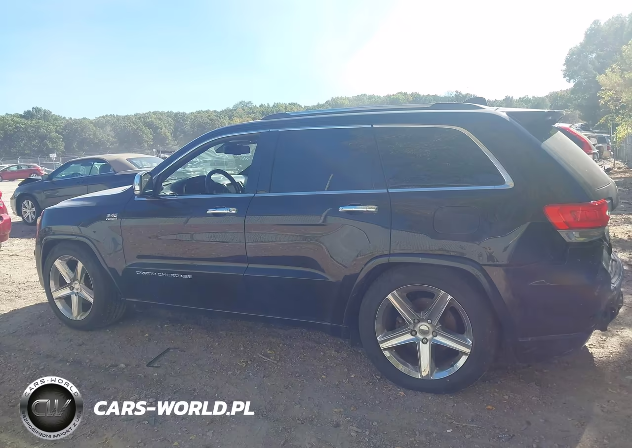 2014 Jeep Grand Cherokee Overland VIN:1C4RJFCT3EC128249 - 13