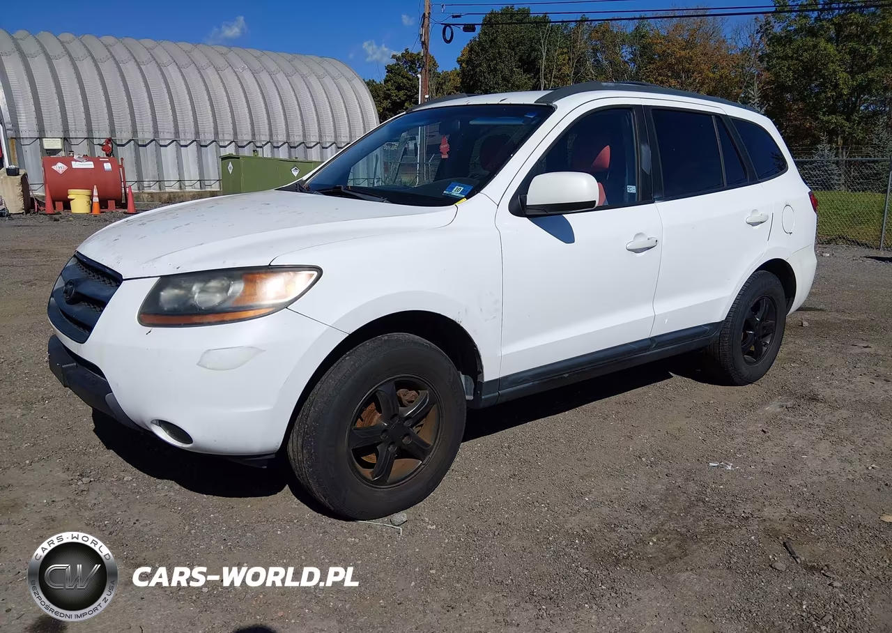 2008 Hyundai Santa Fe Gls VIN:5NMSG73D28H163384 - 2