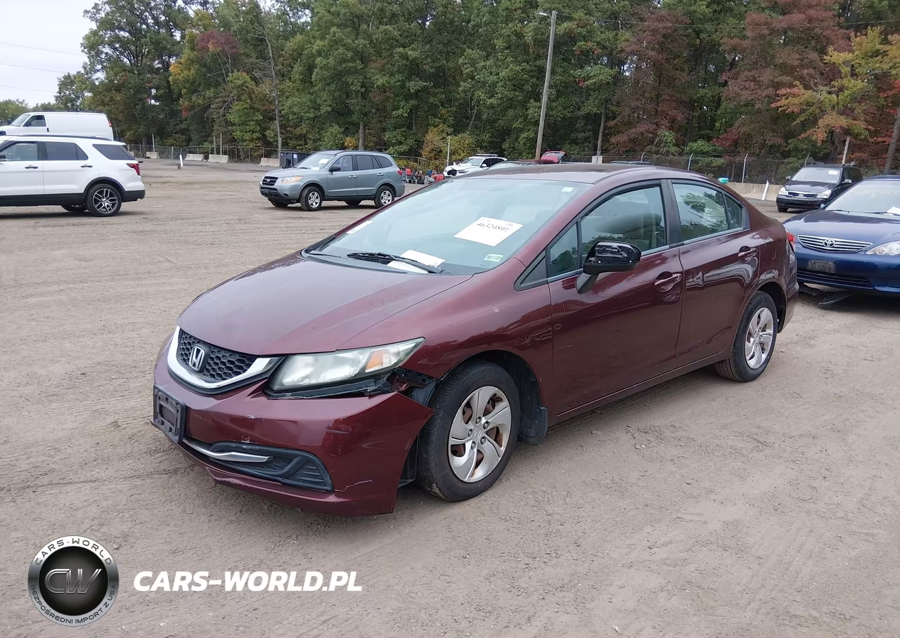 2015 Honda Civic Lx VIN:19XFB2F59FE043206 - 2