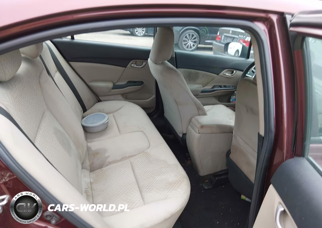 2015 Honda Civic Lx VIN:19XFB2F59FE043206 - 8