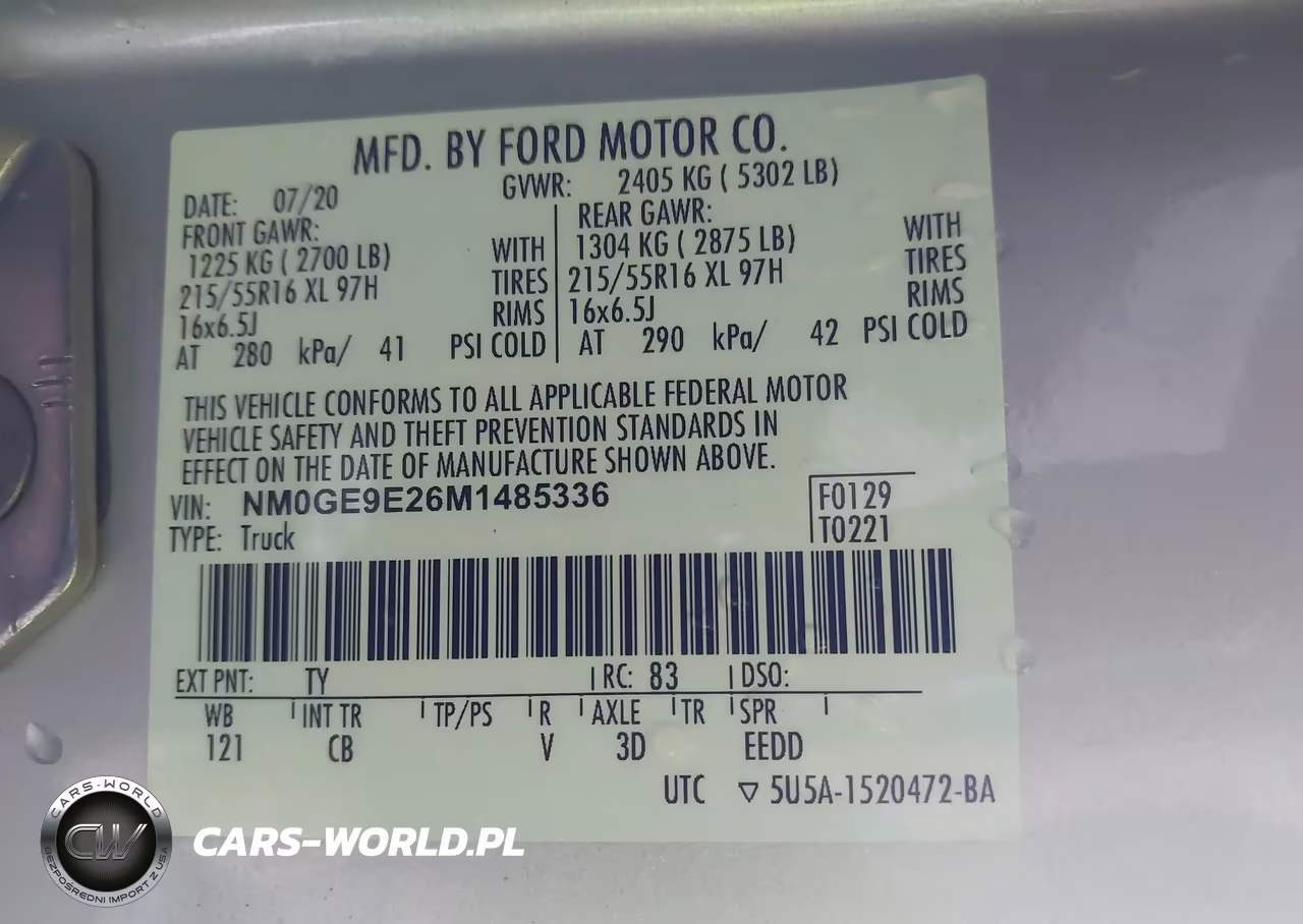 2021 Ford Transit Connect Xl Passenger VIN:NM0GE9E26M1485336 - 9
