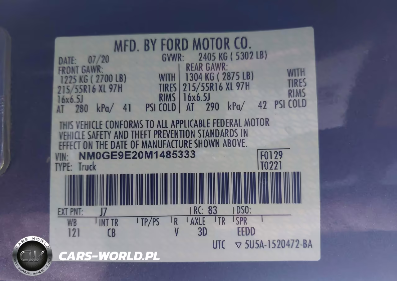 2021 Ford Transit Connect Xl Passenger VIN:NM0GE9E20M1485333 - 9