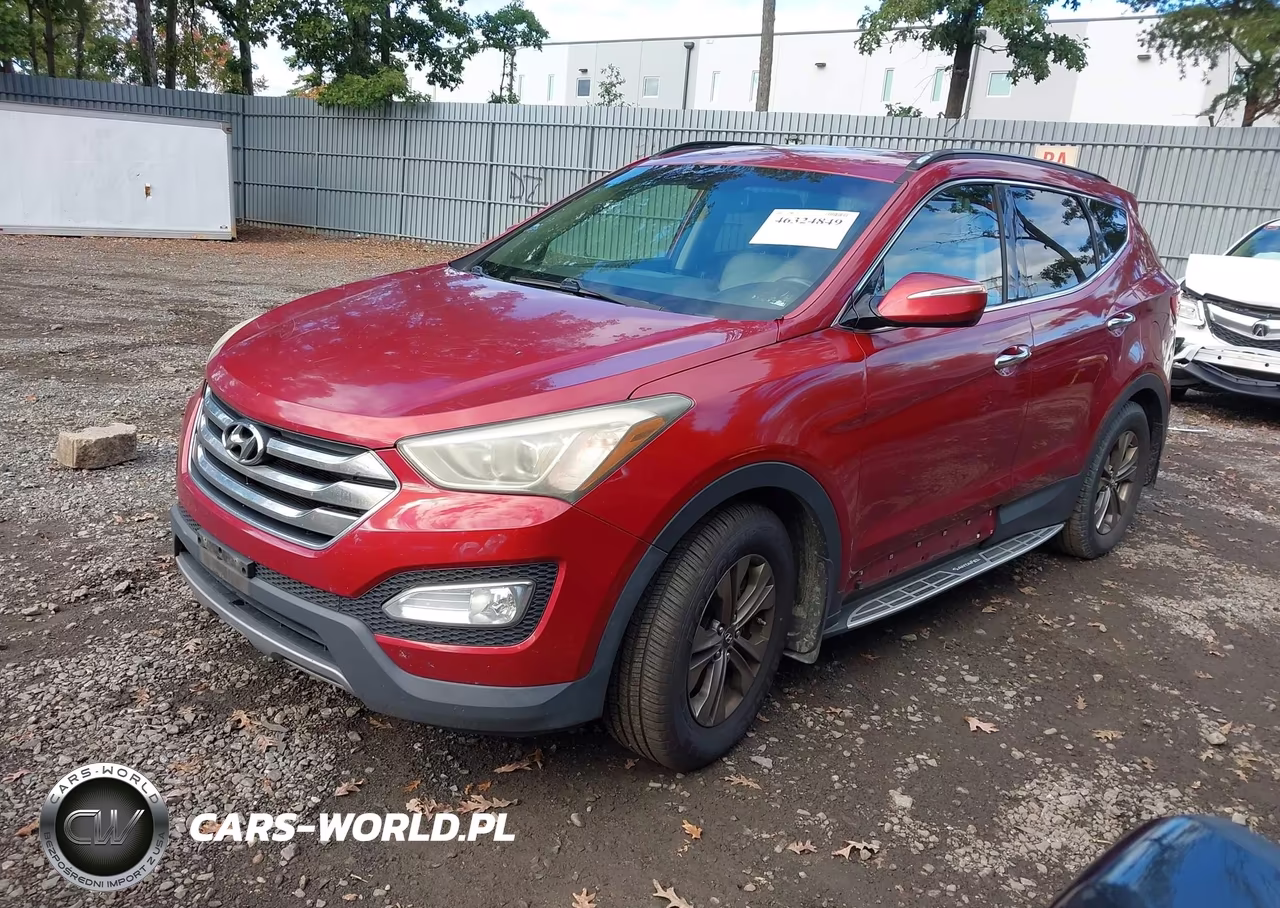 2013 Hyundai Santa Fe Sport VIN:5XYZU3LB5DG055604 - 2