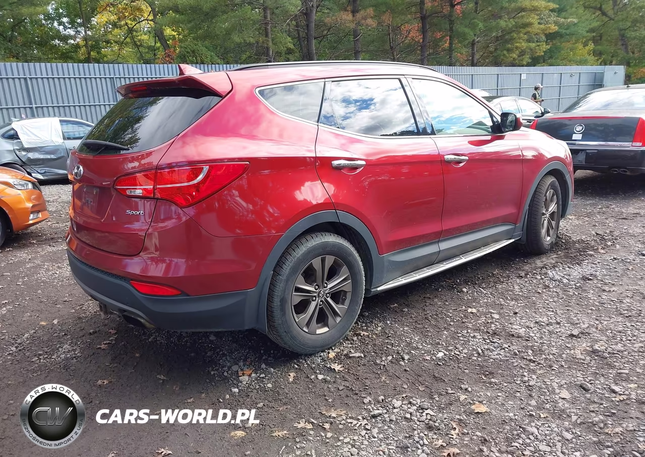 2013 Hyundai Santa Fe Sport VIN:5XYZU3LB5DG055604 - 4