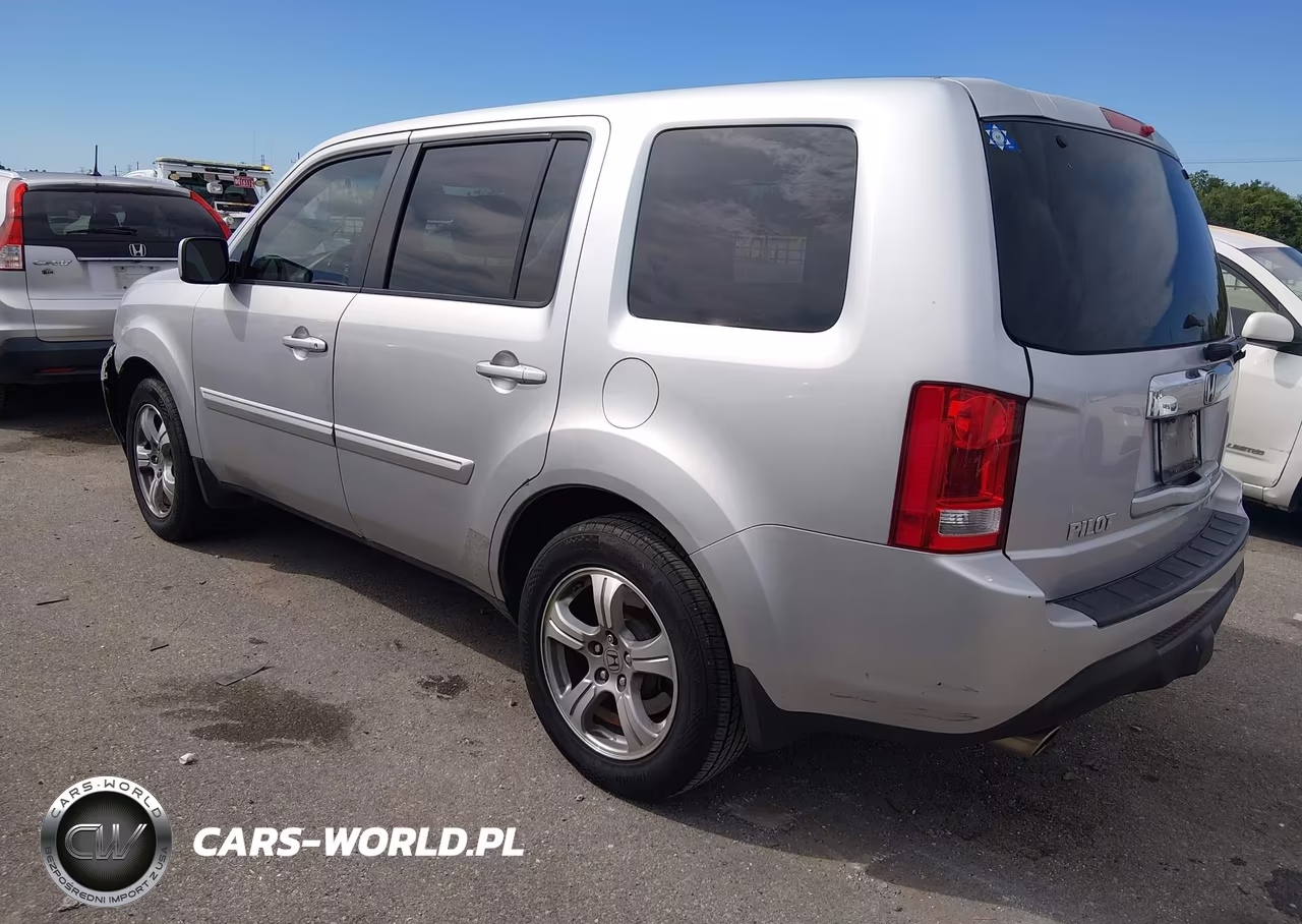 2013 Honda Pilot Ex-L VIN:5FNYF3H53DB013707 - 3
