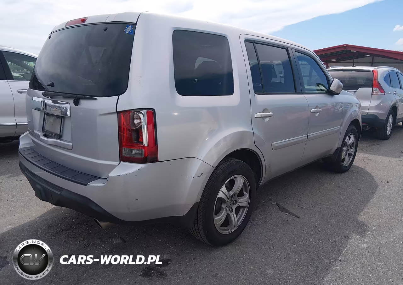 2013 Honda Pilot Ex-L VIN:5FNYF3H53DB013707 - 4