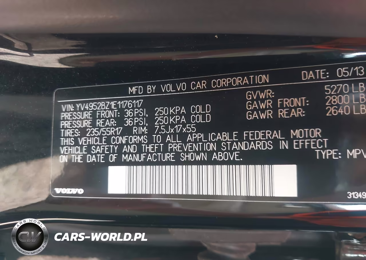 2014 Volvo Xc70 3.2 Premier VIN:YV4952BZ1E1176117 - 9