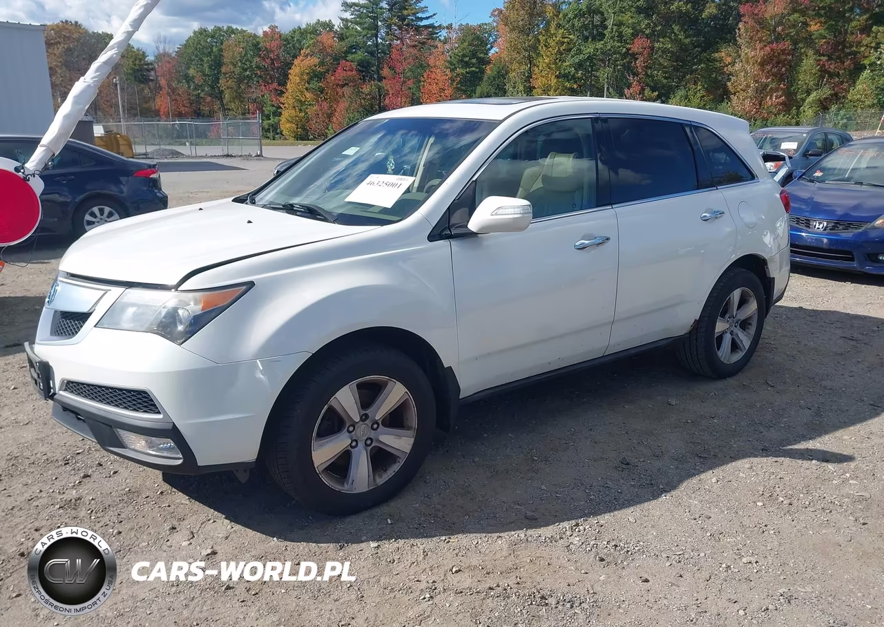 2013 Acura Mdx Technology Package VIN:2HNYD2H47DH523912 - 2