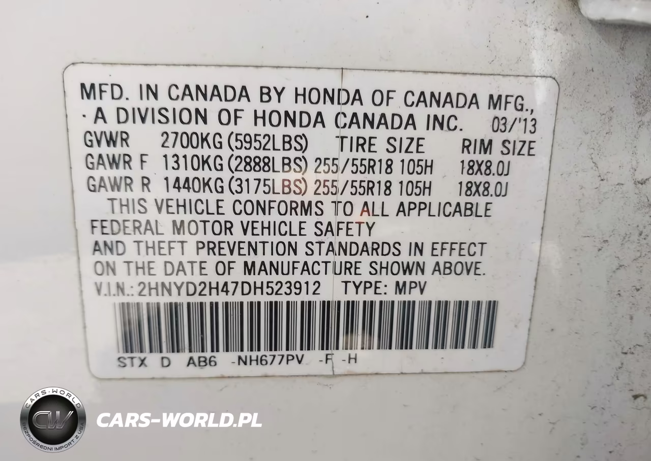 2013 Acura Mdx Technology Package VIN:2HNYD2H47DH523912 - 9
